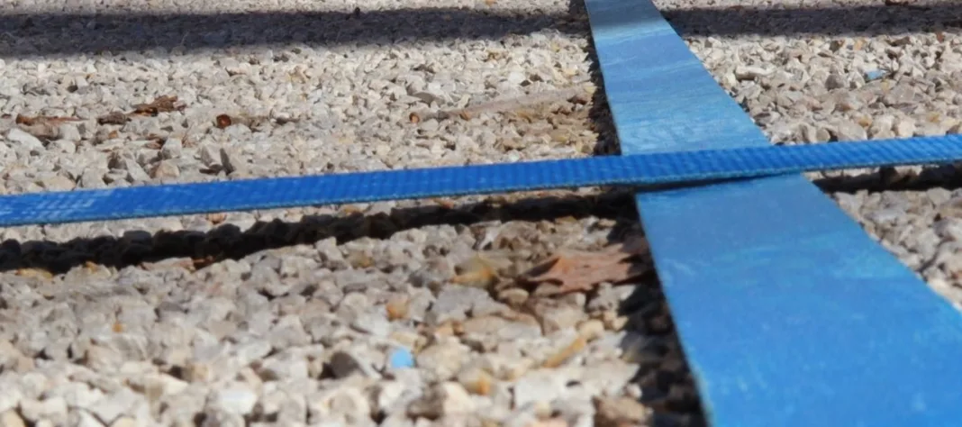 El PSOE denuncia “parches tercermundistas” en el parking ORA de la Alameda de Lorca