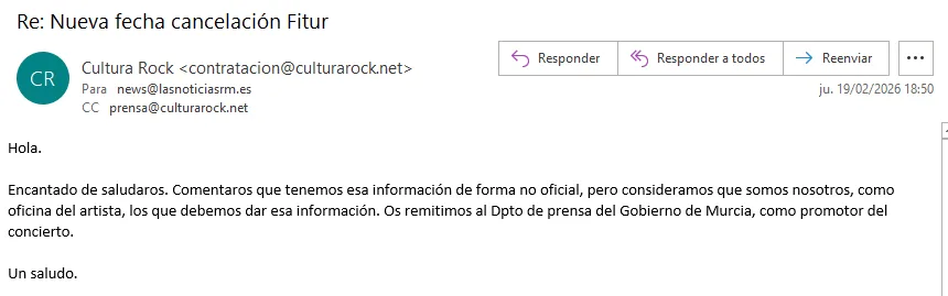 El ICA afirma en documento oficial que no colaboró económicamente en FITUR 2026 pese a contratar a MClan El ICA afirma en documento oficial que no colaboró económicamente en FITUR 2026 pese a contratar a MClan