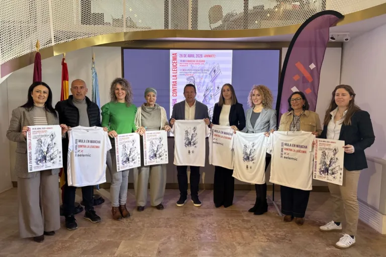 Mula se moviliza contra la leucemia con una marcha solidaria impulsada por Leni Moreno