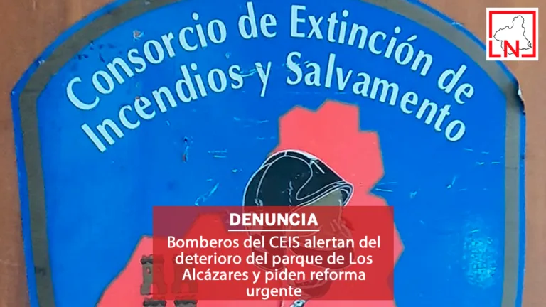 Bomberos del CEIS alertan del deterioro del parque de Los Alcázares y piden reforma urgente