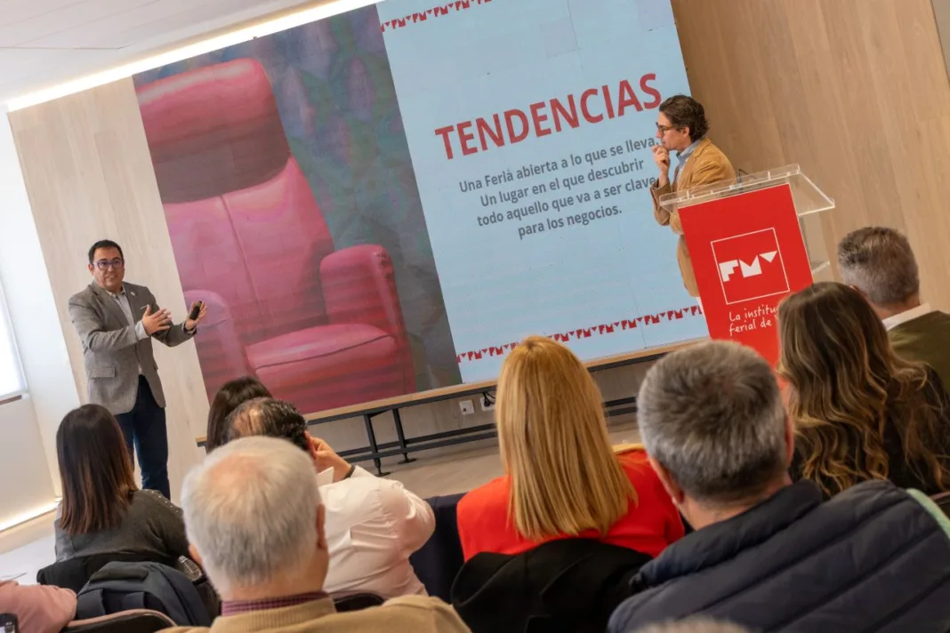 La Feria del Mueble de Yecla presenta sus novedades a los agentes comerciales