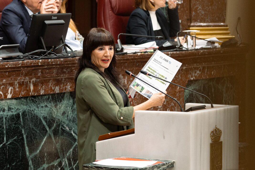 FOTO_MarisolSánchez El PP y Vox tumban en la Asamblea una iniciativa del PSOE para proteger a menores del machismo en redes