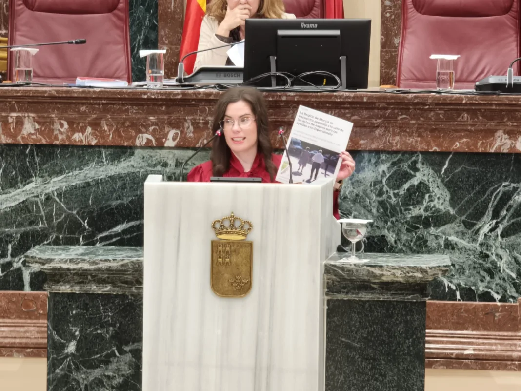 FOTO_ToñiAbenza La Asamblea obliga al Gobierno regional a acortar los plazos de dependencia en los casos más urgentes