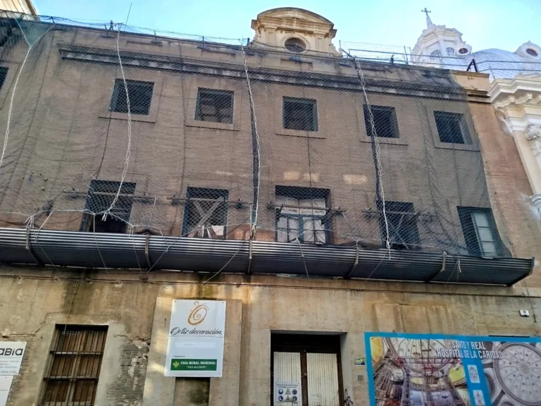 El PCAN denuncia el abandono institucional del Hospital de Caridad de Cartagena