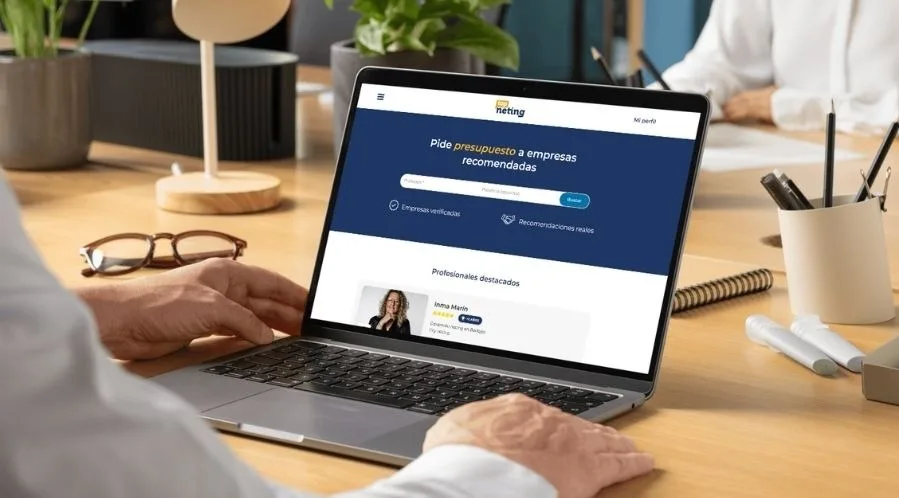 Imagen del nuevo buscador de Netting Neting lanza un buscador para pedir presupuestos a empresas verificadas
