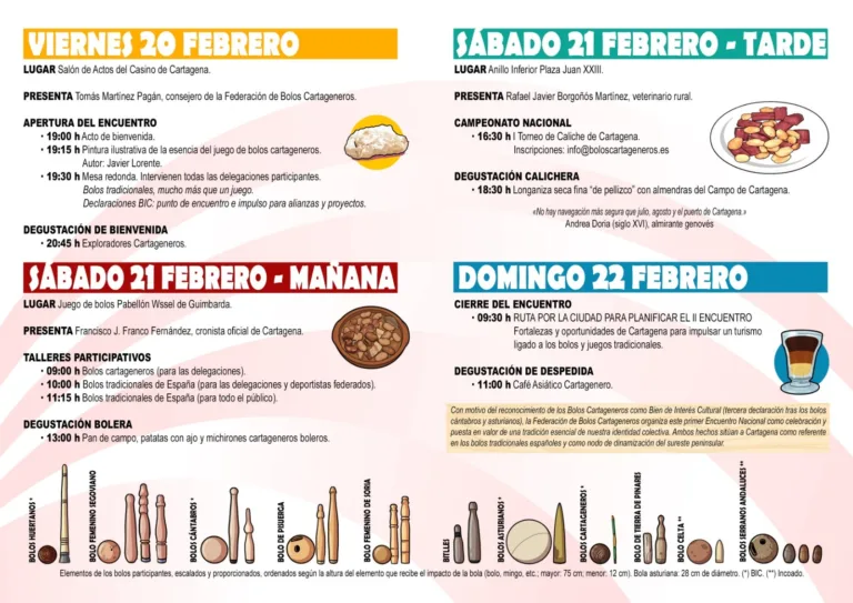 Los bolos tradicionales impulsan una alianza nacional para proteger este patrimonio cultural