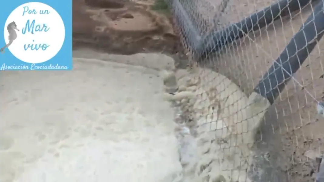 Denuncian un presunto vertido de purines en la Rambla de la Maraña