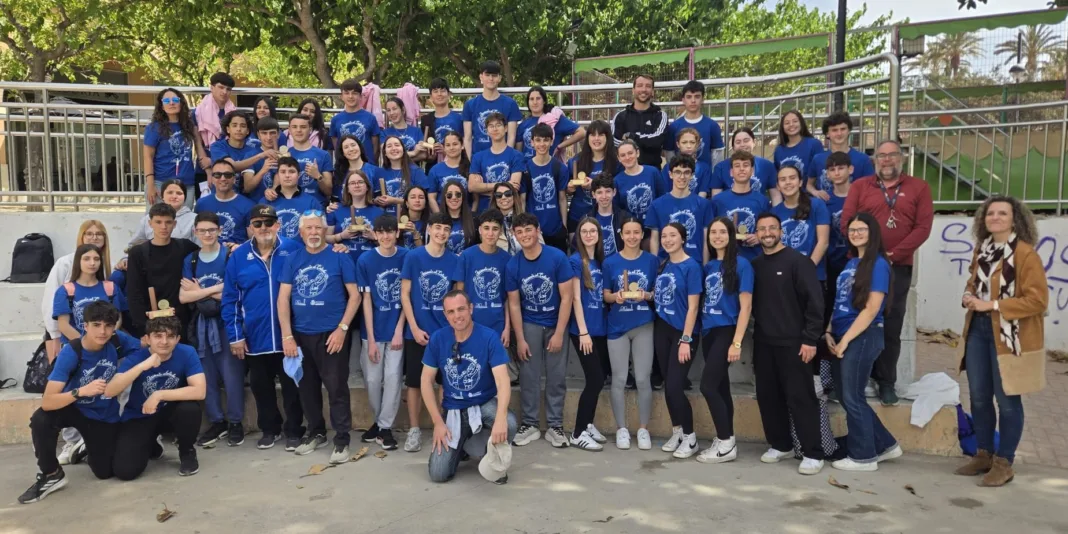 El IES Isaac Peral gana el torneo ‘Arrímate al Caliche’ en Cartagena