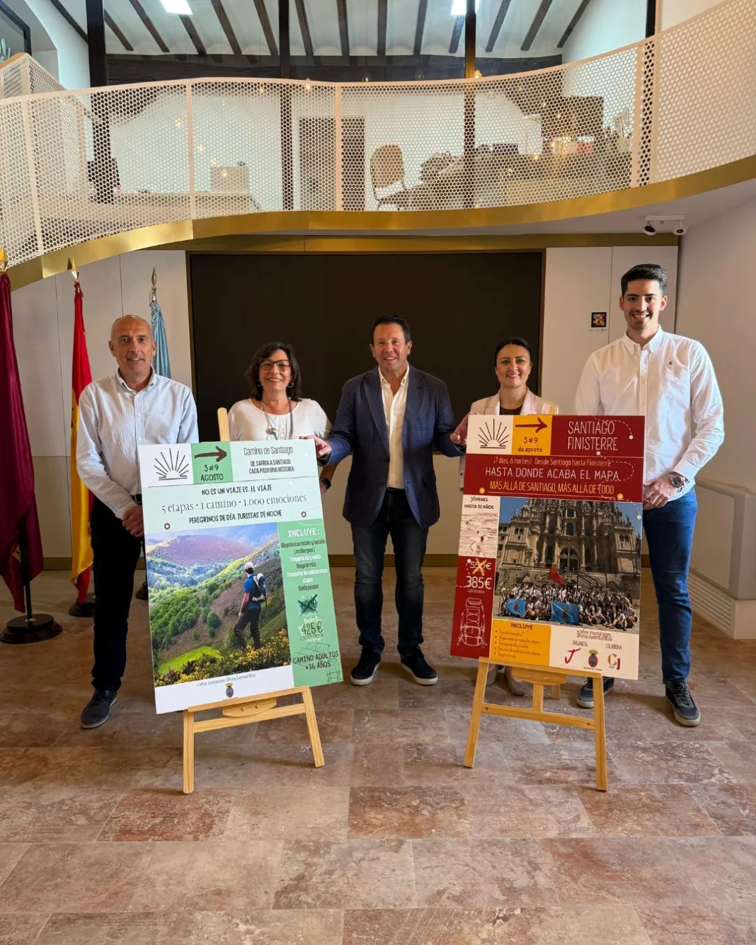 Mula reorganiza el Registro y abre inscripciones para dos viajes al Camino de Santiago