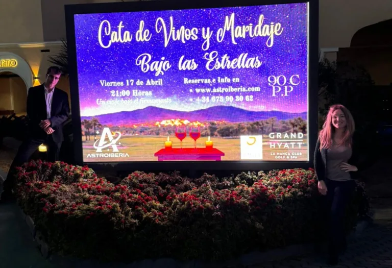 La Manga acogerá el primer evento de astroturismo gastronómico en la Región de Murcia