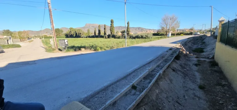 PSOE reclama cubrir el tramo más peligroso del Camino de Vera en Lorca