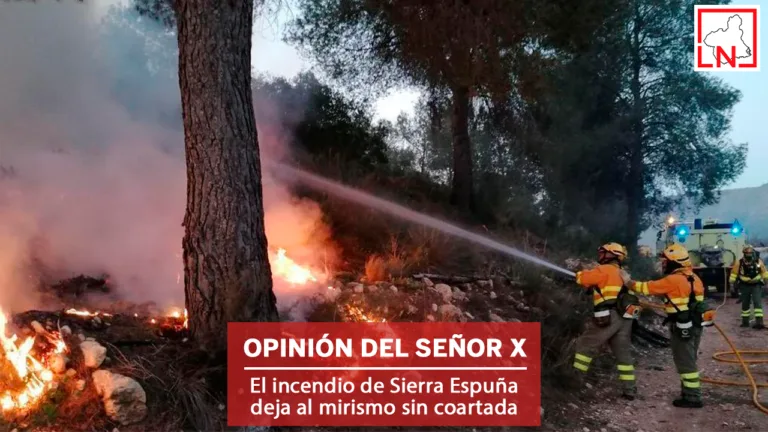 El incendio de Sierra Espuña deja al mirismo sin coartada