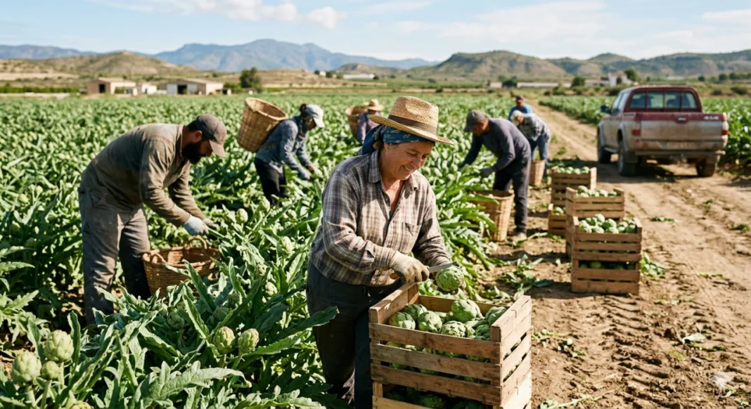Gobierno central destina 1,3 millones al empleo agrario en Lorca