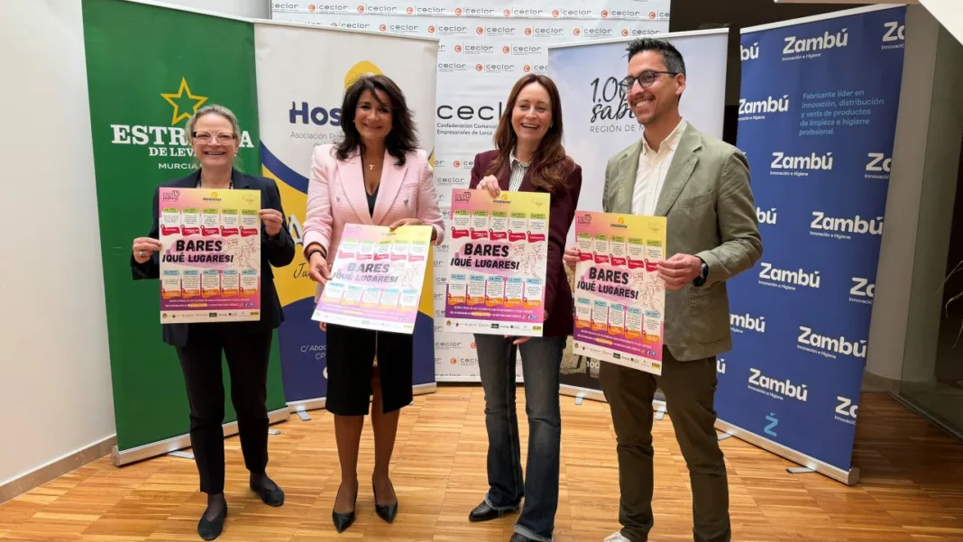 Hostelor lanza “Bares, ¡qué lugares!” para dinamizar la hostelería en Lorca