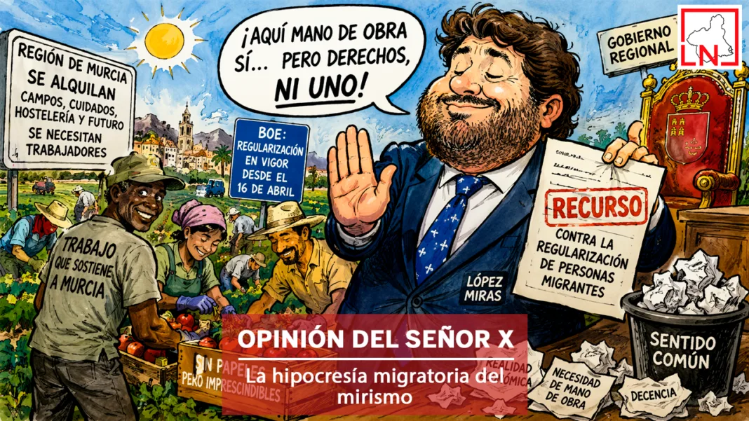 La hipocresía migratoria del mirismo