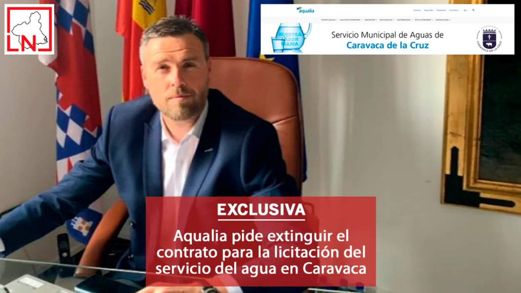Aqualia pide extinguir el contrato para la licitación del servicio del agua en Caravaca