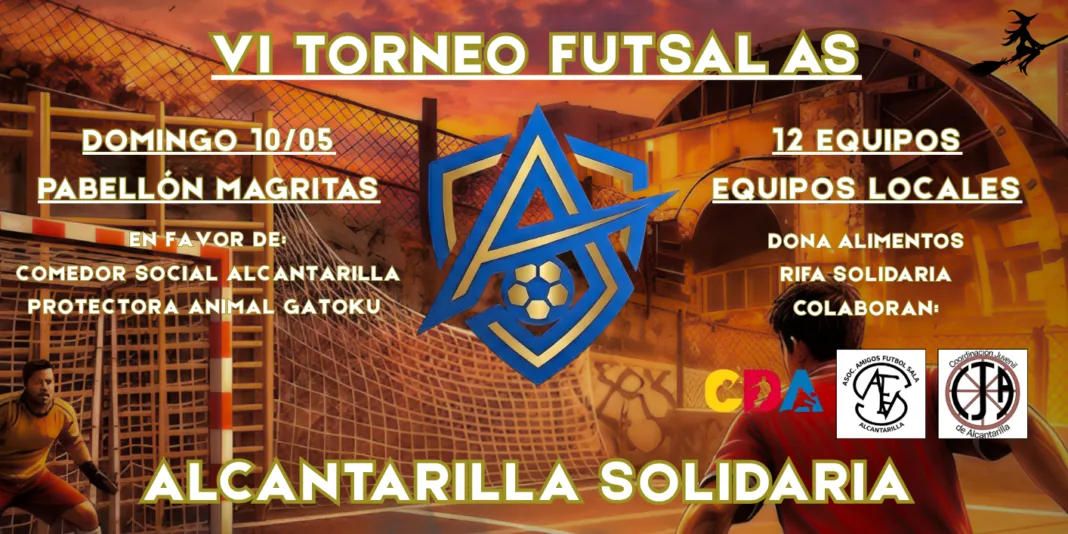 Alcantarilla celebra el VI Torneo de Fútbol Sala Solidario AS