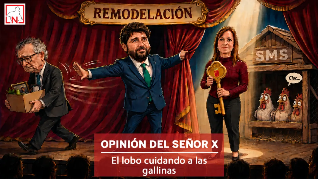 El lobo cuidando a las gallinas