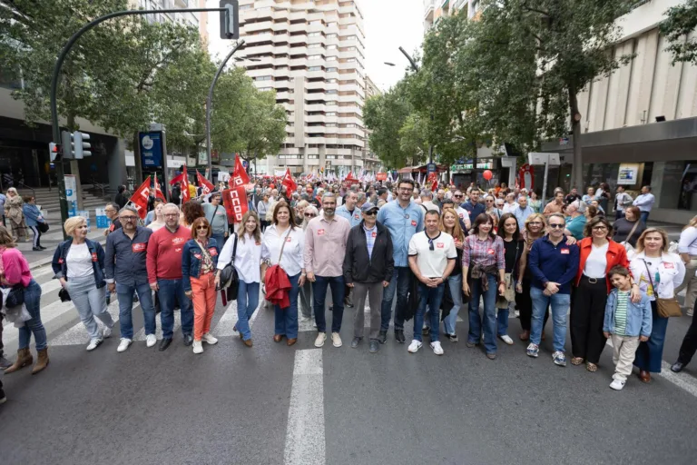 Gadea reivindica el 1 de Mayo y exige empleo digno a López Miras