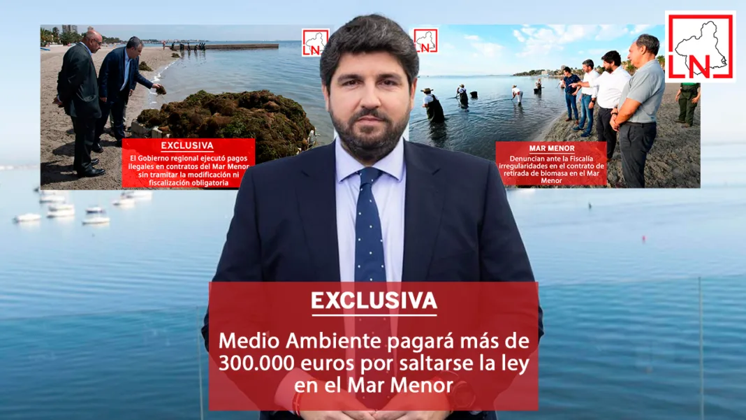 Medio Ambiente pagará más de 300.000 euros por saltarse la ley en el Mar Menor
