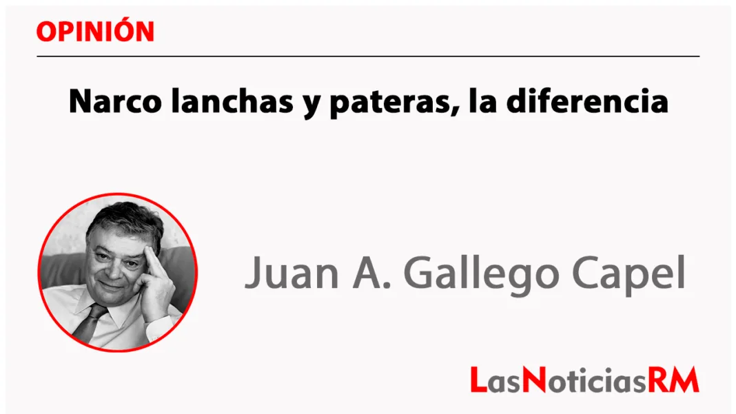 Narco lanchas y pateras, la diferencia