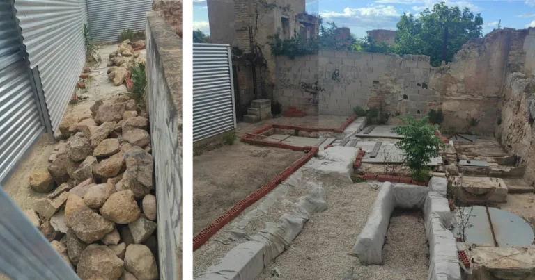 Aljucer reclama la reconstrucción del Molino de Oliver tras 18 años de espera