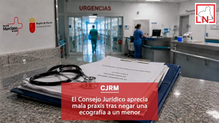 El Consejo Jurídico aprecia mala praxis tras negar una ecografía a un menor