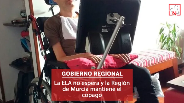 La ELA no espera y la Región de Murcia mantiene el copago