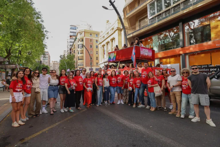 PSRM reivindica el Orgullo frente a los “pactos del odio” entre PP y Vox