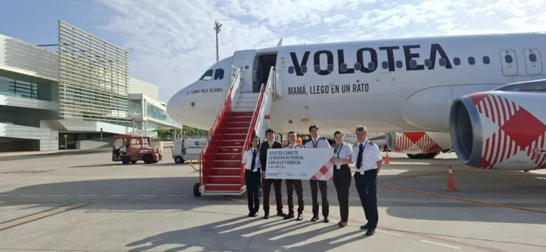 Volotea estrena las rutas de Murcia a Venecia y Lille para reforzar Corvera