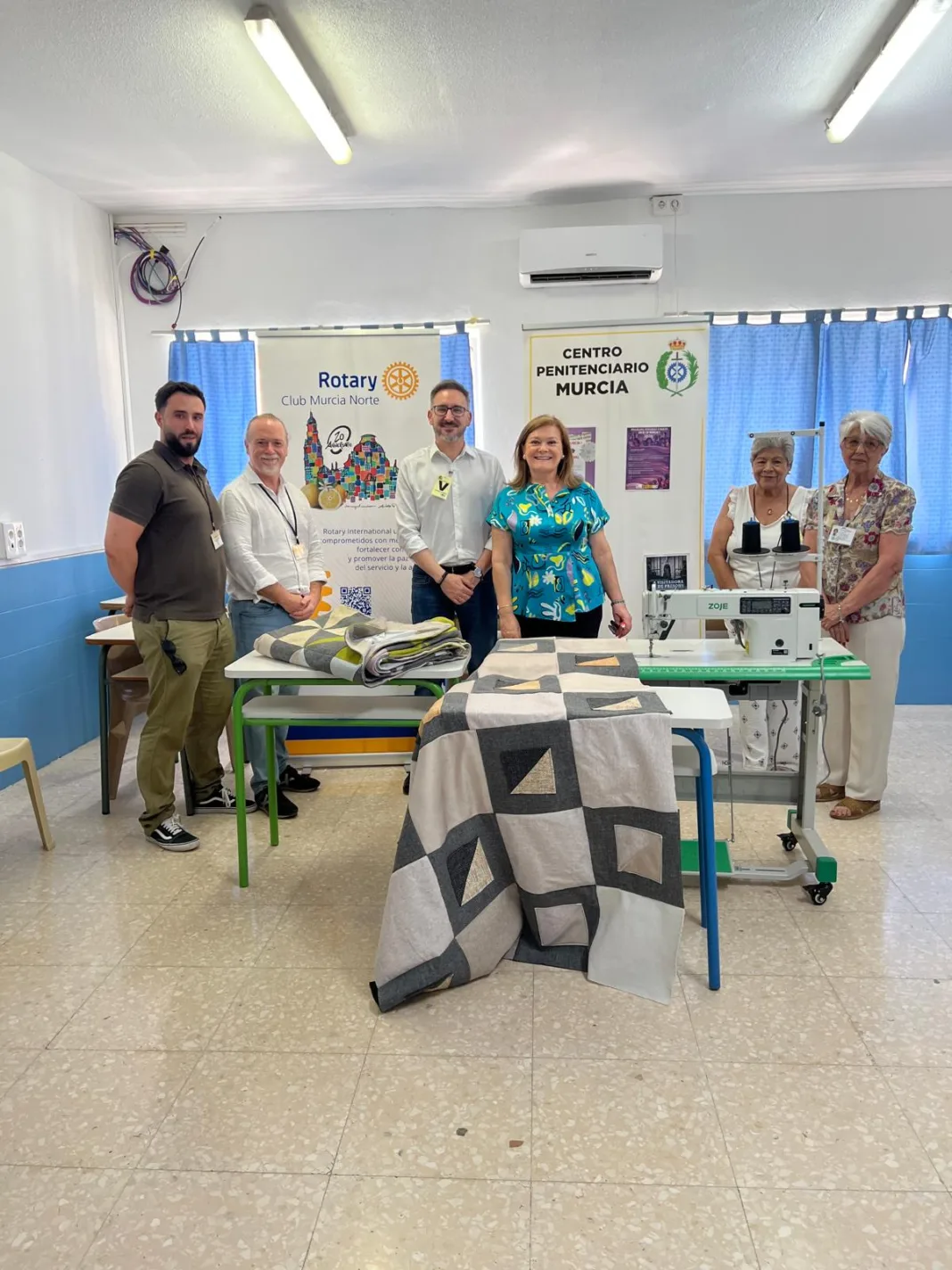 Colchas solidarias unirán costura, inclusión y salud mental en Murcia I Colchas solidarias unirán costura, inclusión y salud mental en Murcia I