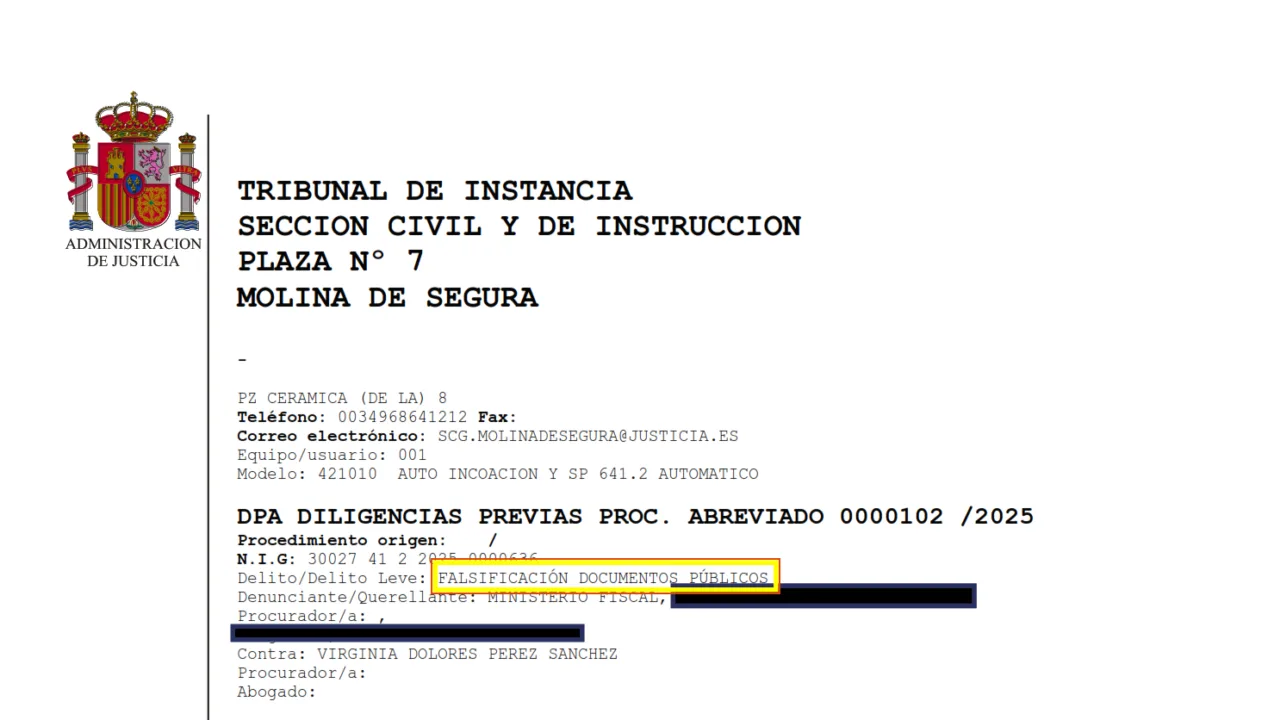 Ordenan localizar, detener y poner a disposición judicial a una concejala de Vox en Ceutí
