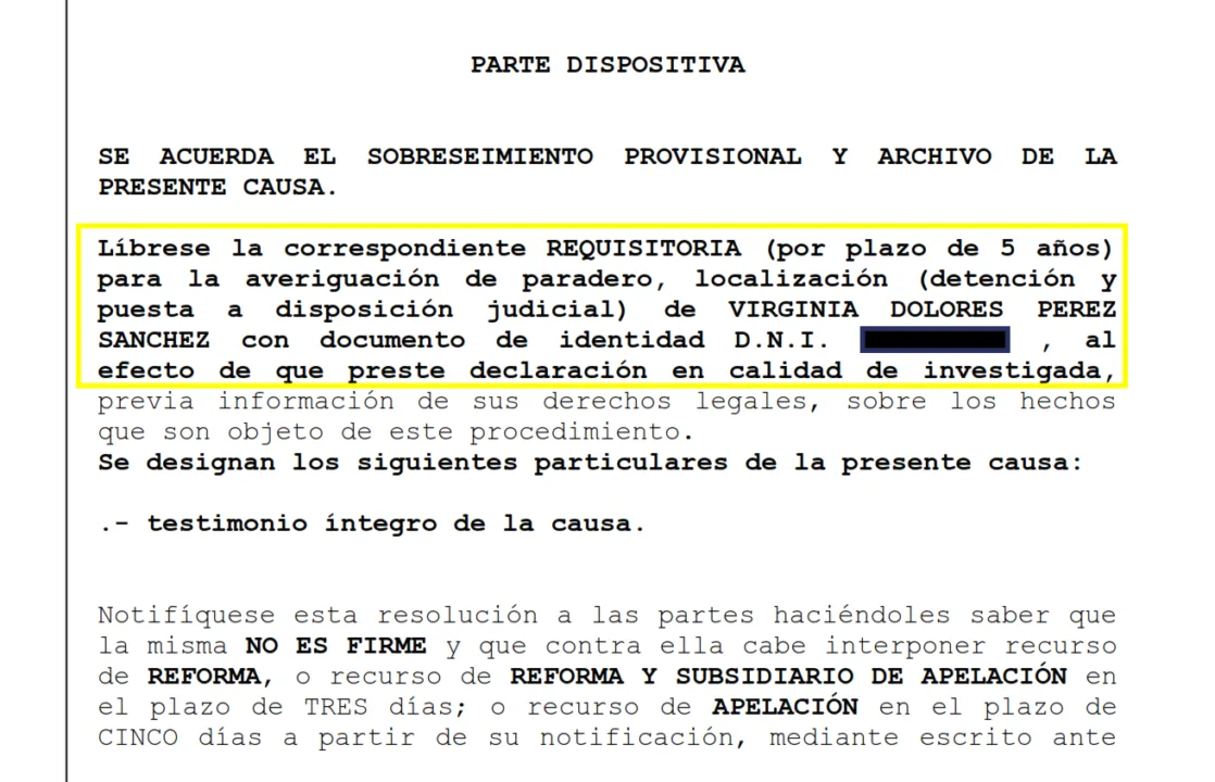 Ordenan localizar, detener y poner a disposición judicial a una concejala de Vox en Ceutí