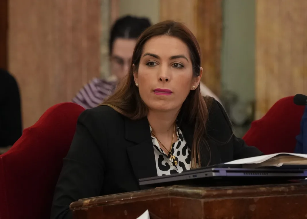 CARMEN FRUCTUOSO PLENO El PSOE acusa al PP de dejar pedanías fuera del mapa inversor