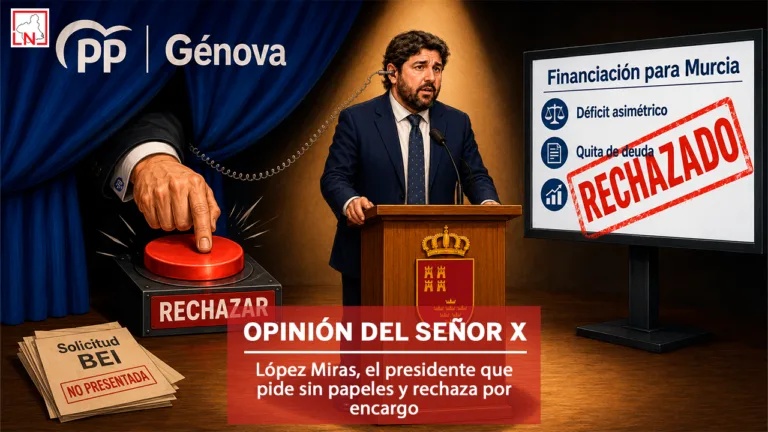 López Miras, el presidente que pide sin papeles y rechaza por encargo