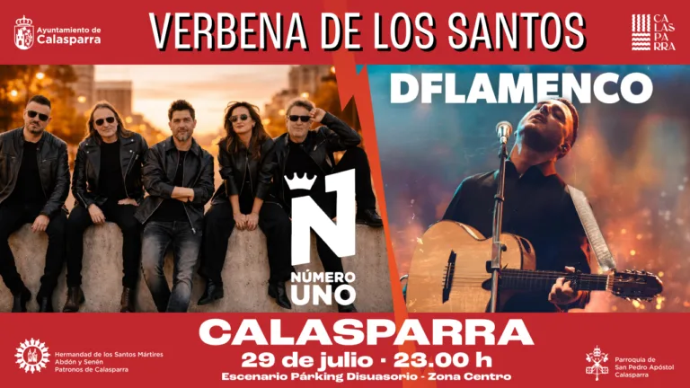 Calasparra celebra la Verbena de los Santos con Diego Martín y DFlamenco