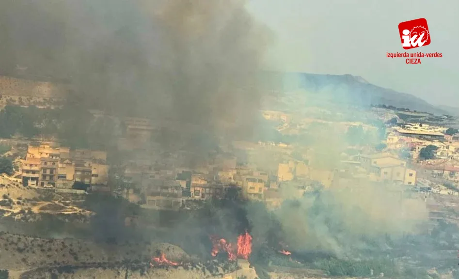 IU-Verdes exige limpiar los solares de Cieza ante el riesgo de incendios IU-Verdes exige limpiar los solares de Cieza ante el riesgo de incendios