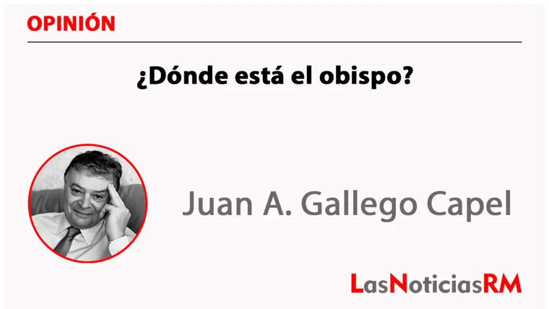 ¿Dónde está el obispo?