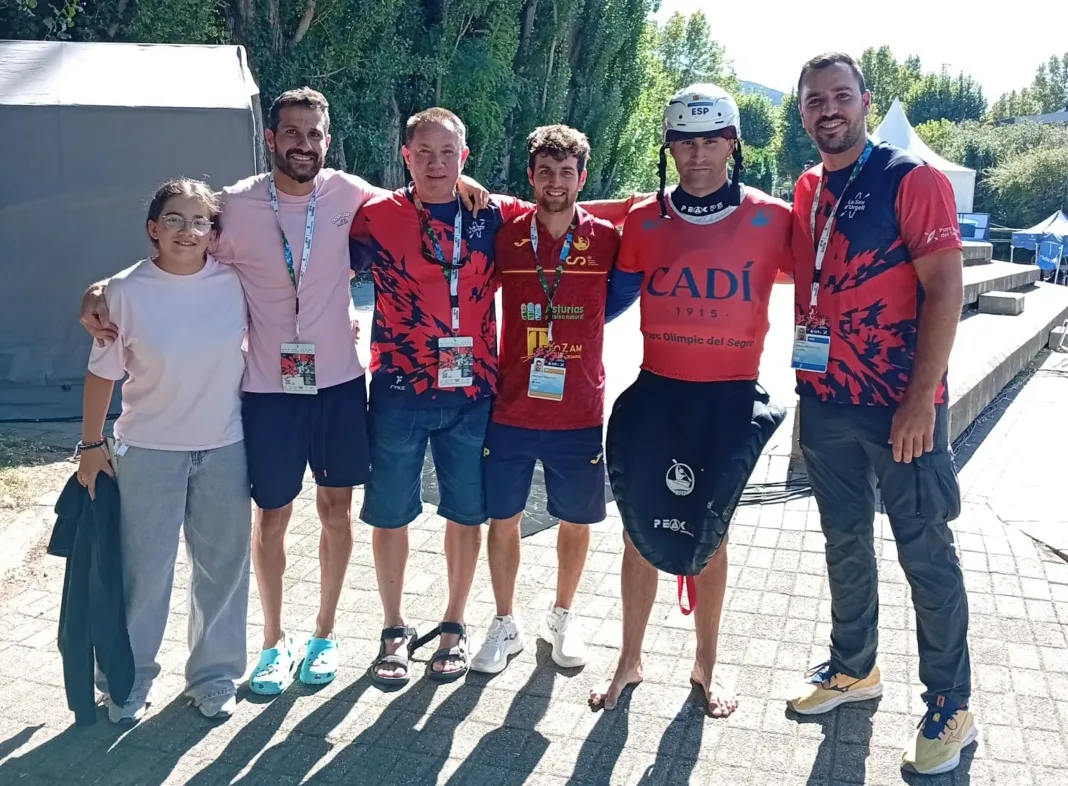 El calasparreño Juan Martínez, clave en el éxito español en la Copa del Mundo de Piragüismo
