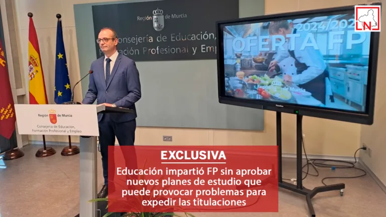 Educación impartió FP sin aprobar nuevos planes de estudio que puede provocar problemas para expedir las titulaciones
