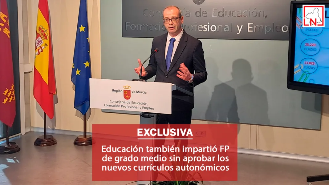 Educación también impartió FP de grado medio sin aprobar los nuevos currículos autonómicos Educación también impartió FP de grado medio sin aprobar los nuevos currículos autonómicos