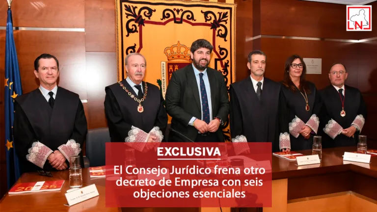 El Consejo Jurídico frena otro decreto de Empresa con seis objeciones esenciales