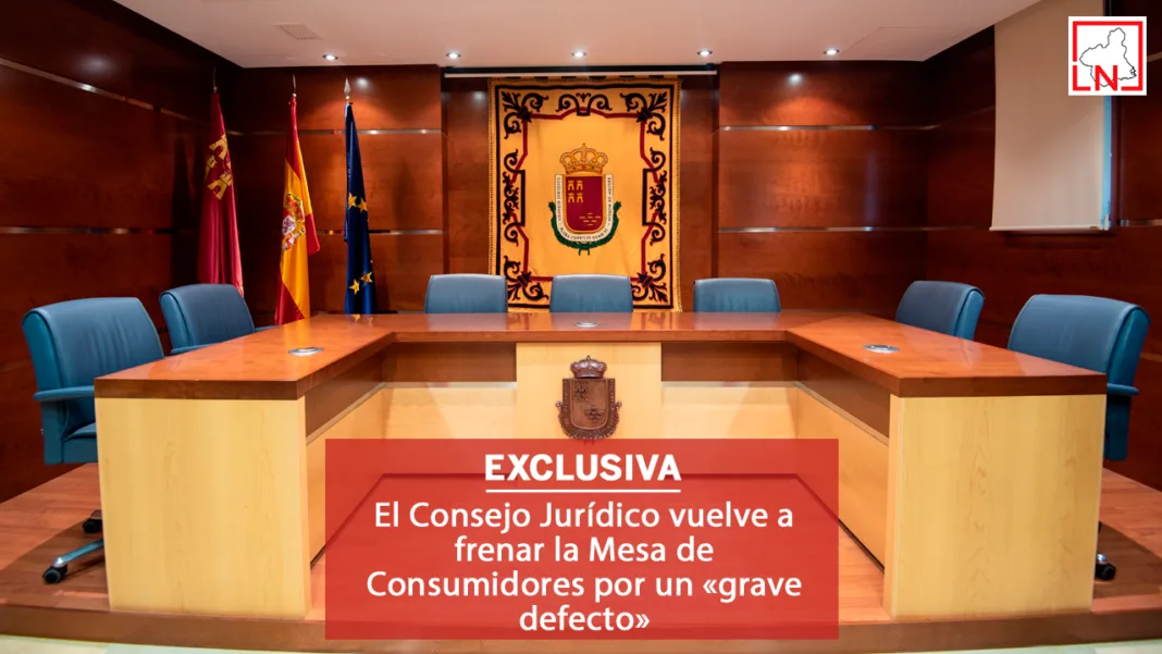 El Consejo Jurídico vuelve a frenar la Mesa de Consumidores por un «grave defecto» El Consejo Jurídico vuelve a frenar la Mesa de Consumidores por un «grave defecto»