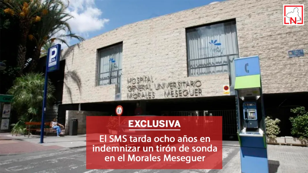 El SMS tarda ocho años en indemnizar un tirón de sonda en el Morales Meseguer