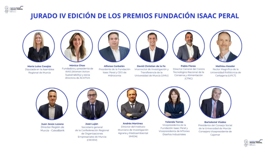 Jurado IV Edición Premios Fundación Isaac Peral 2026 (002) Once expertos elegirán a los ganadores de los Premios Fundación Isaac Peral 2026