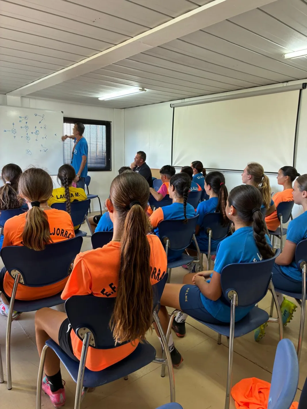 NDP- La Fundación NexPoint España colabora con una donación de mobiliario a la Escuela de Fútbol de La Aljorra NexPoint equipa con nuevo mobiliario a la Escuela de Fútbol de La Aljorra