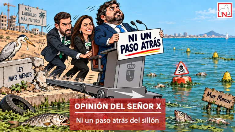 Ni un paso atrás del sillón