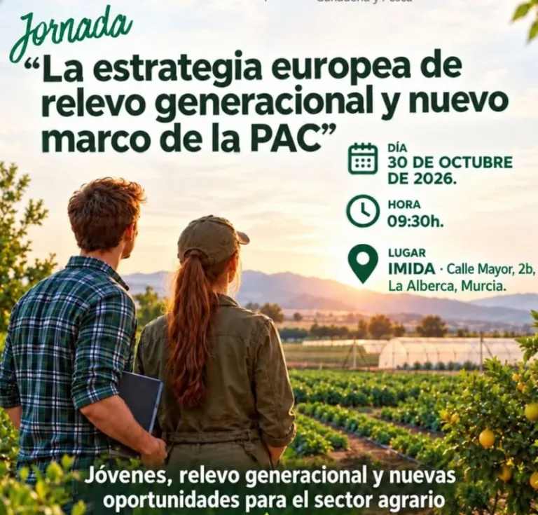 ASAJA Murcia reunirá a jóvenes agricultores para debatir el relevo generacional y la PAC