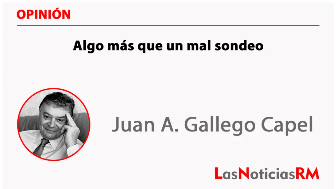 Algo más que un mal sondeo Algo más que un mal sondeo