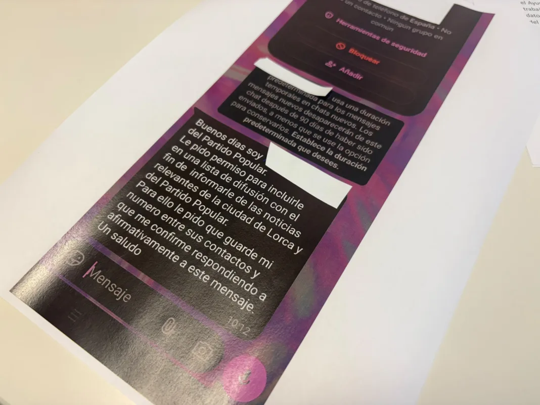 El PSOE denuncia el presunto uso de datos vecinales para propaganda del PP desde Alcaldía